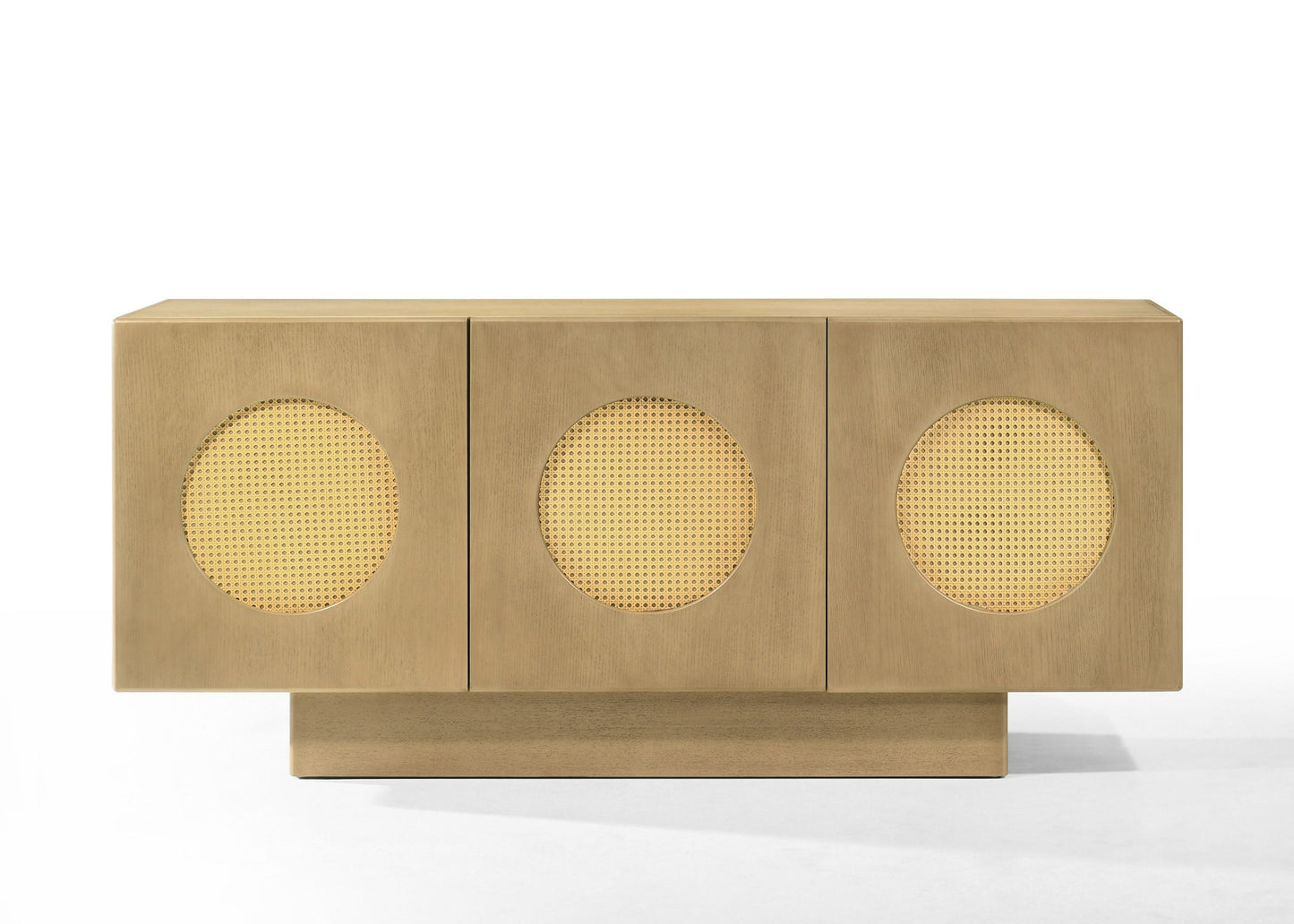 Nova Domus Oshana - Modern White Oak Buffet