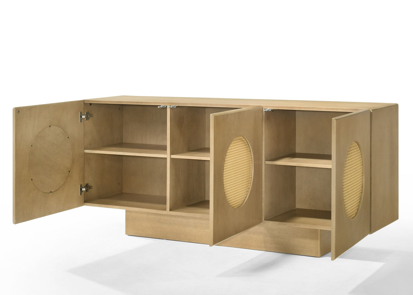 Nova Domus Oshana - Modern White Oak Buffet