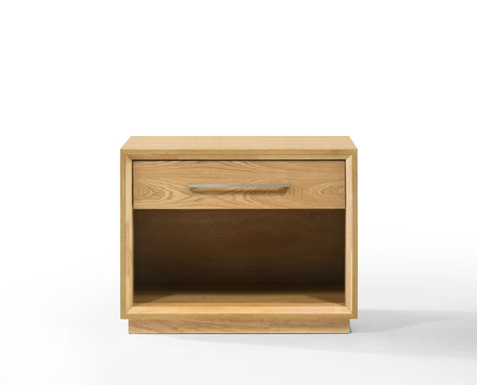Nova Domus Santa Barbara Modern Natural Nightstand - Sleek & Stylish Bedroom Storage