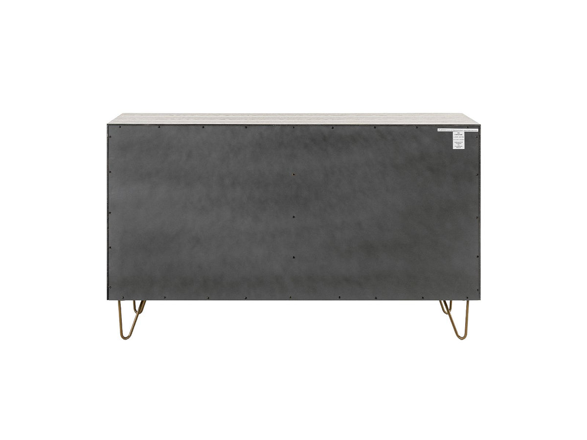 Bryan Grey Wash 6 Drawers Dresser