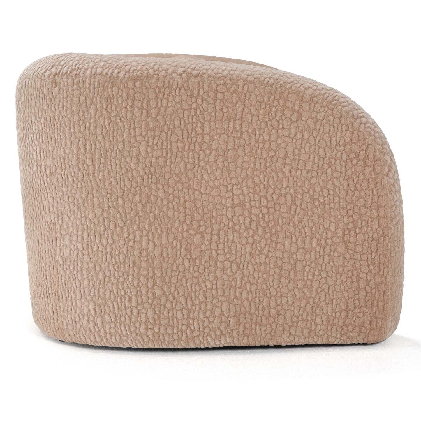 Divani Casa Calico Contemporary Tan Fabric 3-Seat Sofa - Elegant & Comfortable Sofa for Modern Living Spaces