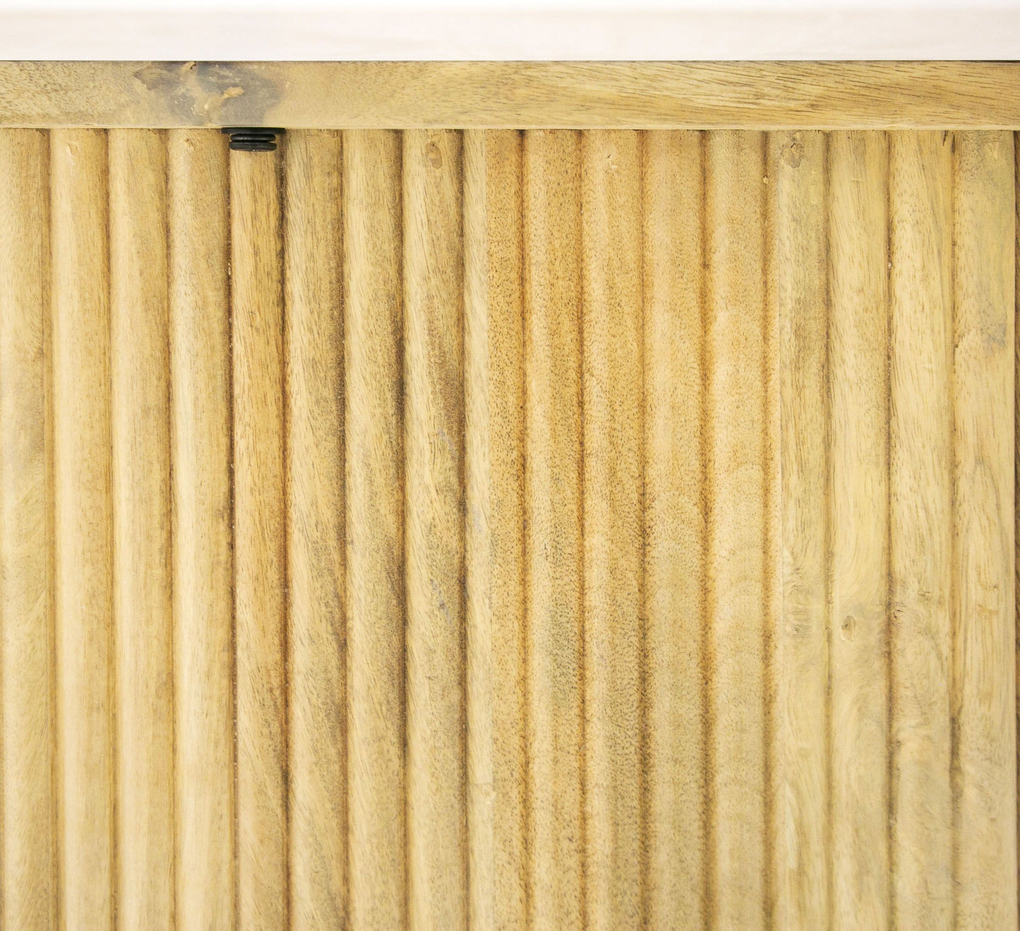 Cambridge Double Pedestal Marble Table with Natural Wood Base