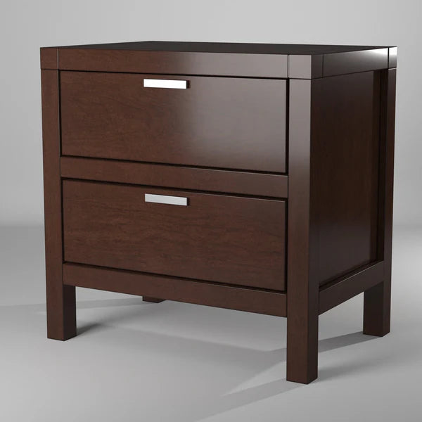 Carmel Nightstand β Classic Elegance with Practical Storage for Your Bedroom