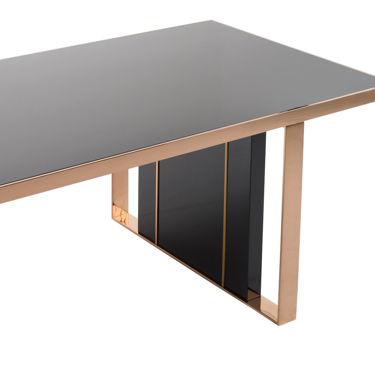 Cartier Black and Rose Gold Dining Table