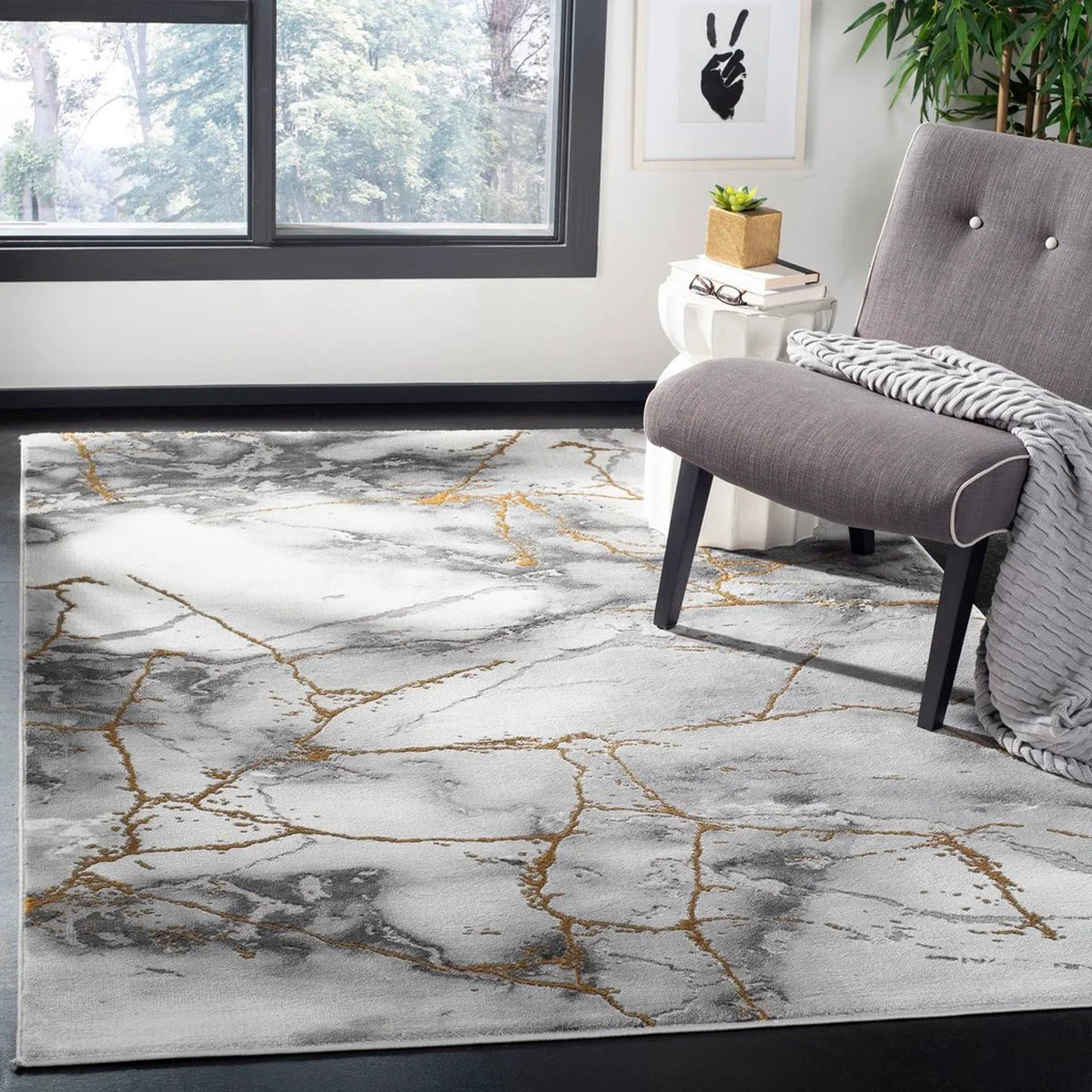 Craft Power Loomed Rectangle Rug - Durable and Stylish Floor Covering for Modern Spaces