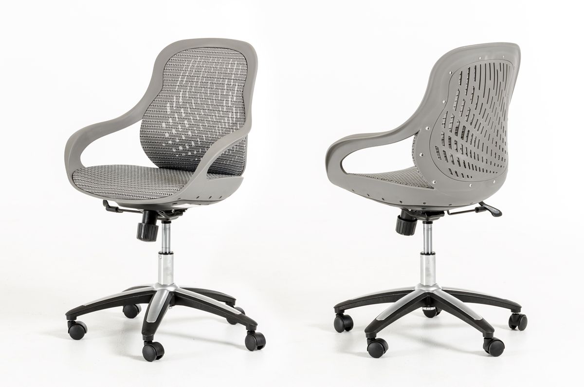 Modrest Claudia Modern Grey Office Chair