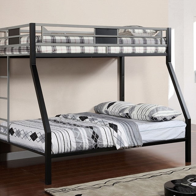 Clifton Silver Gun Metal Bunk Bed
