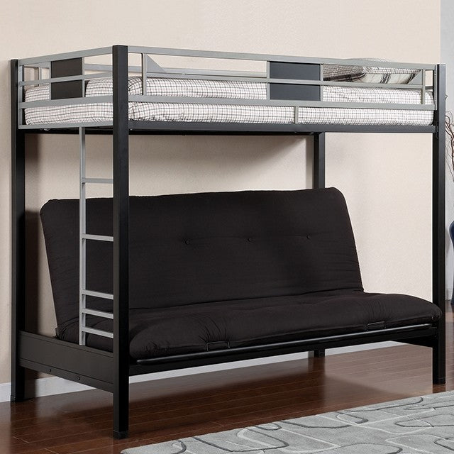 Clifton Silver Gun Metal Bunk Bed