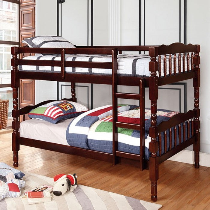 Catalina Dark Walnut Bunk Bed
