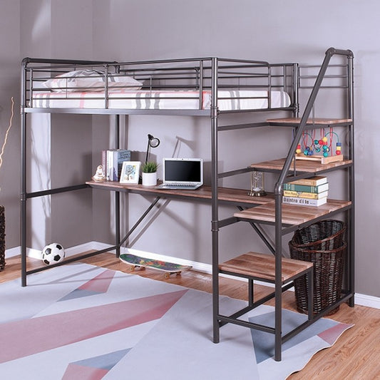 Rowley Twin Bed with Work Station