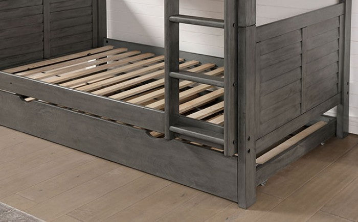 Hoople Gray Bunk Bed