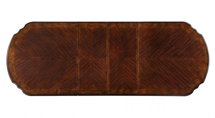 Canyonville Traditional Solid Wood Brown Cherry Dining Table