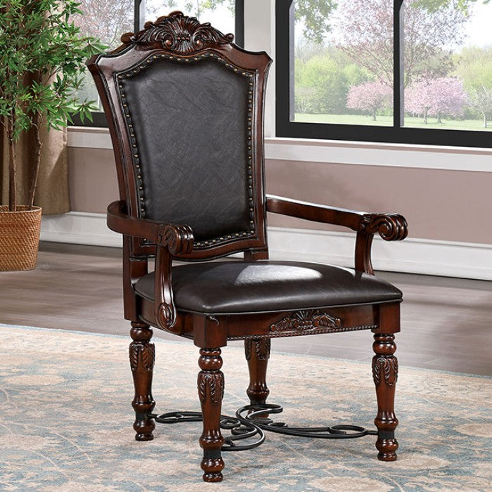 Picardy Traditional Solid Wood ARM Chair