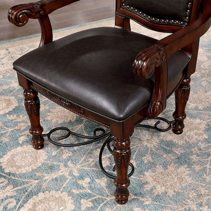 Picardy Traditional Solid Wood ARM Chair