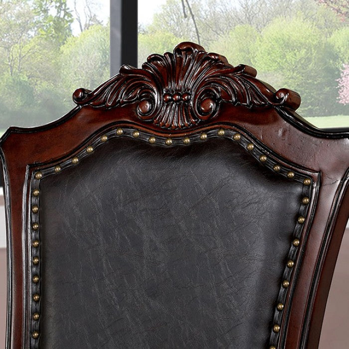 Picardy Traditional Solid Wood Side Chair