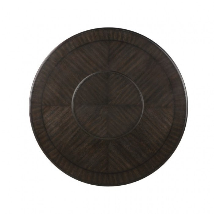 Newforte Transitional Fabric Solid Wood Dining Table