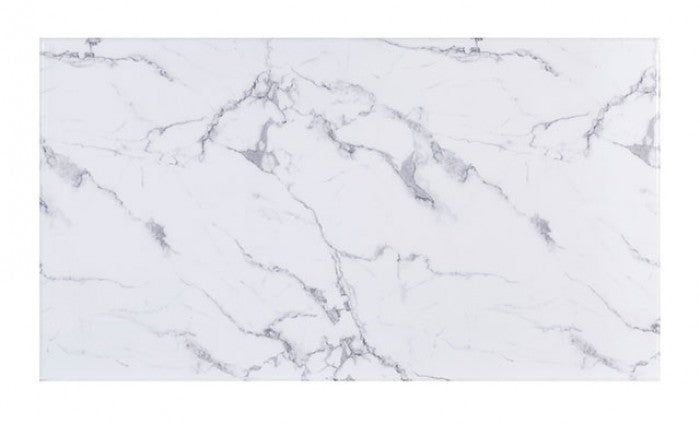 Valcevers Glam Chrom Marble Top Table