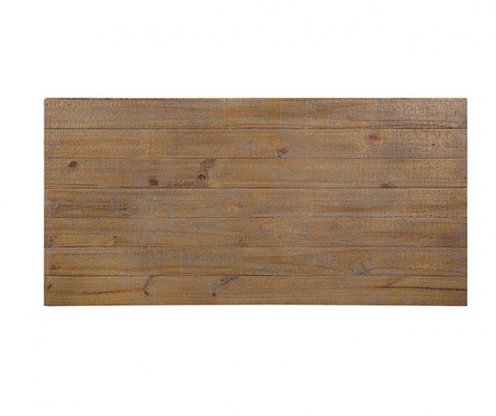 Leonidas Rustic Solid Wood Dining Table