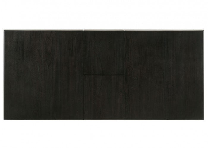 Philipsburg Transitional Solid Wood Antique Black Dining Table