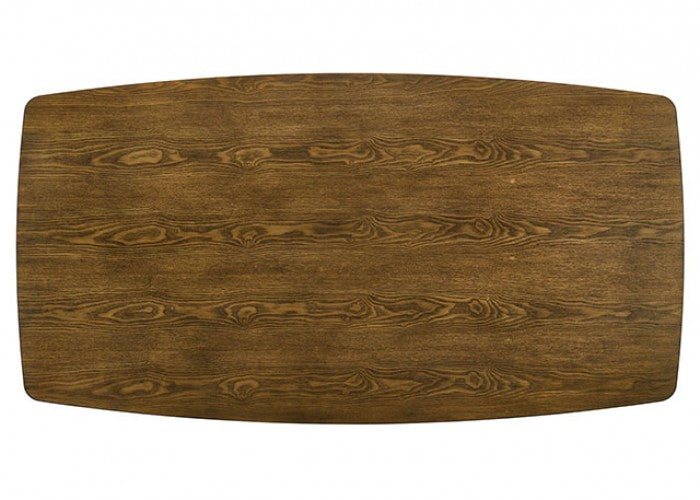 Oberwil Mid Century Modern Solid Wood Dining Table