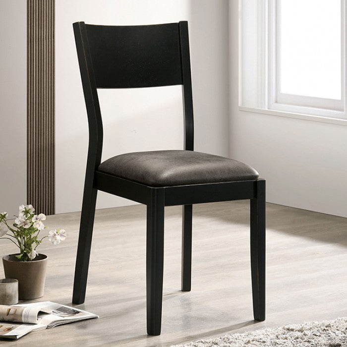 Oberwil Mid Century Modern Solid Wood Dining Chair