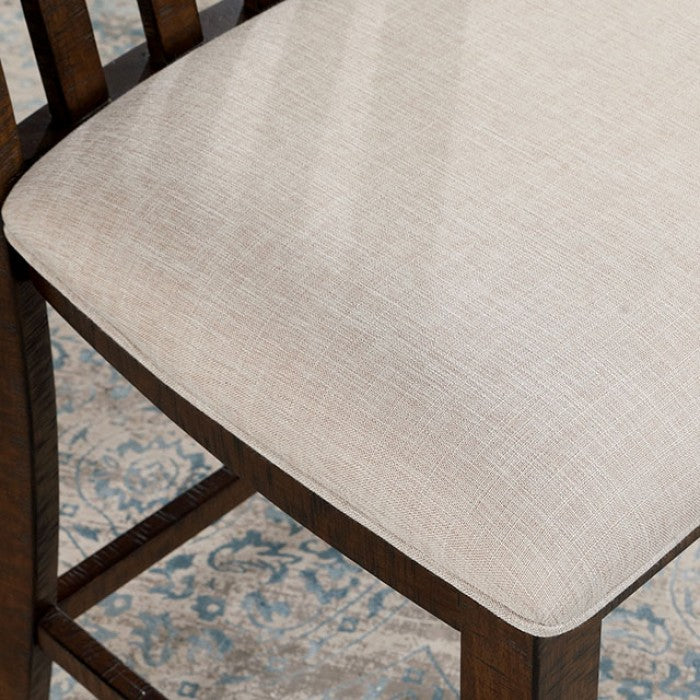 Fredonia Rustic Solid Wood Oak Counter HT Chair