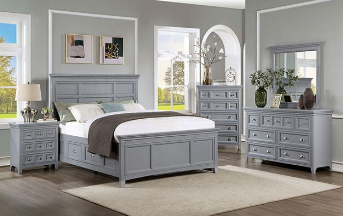 Castlile Transitional Solid Wood Crown Molding Chest