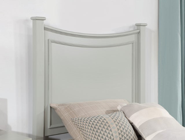 Lycorida Transitional Gray Bed