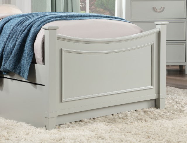 Lycorida Transitional Gray Bed