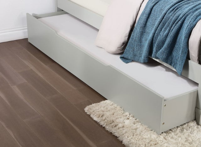 Lycorida Transitional Gray Bed