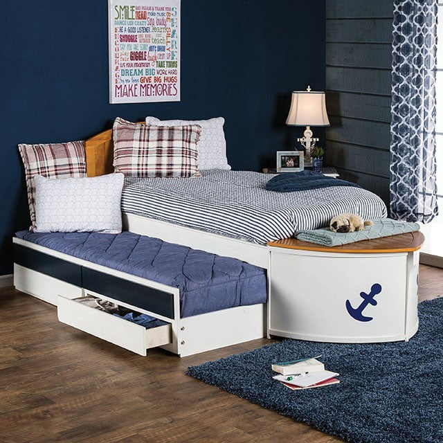 Voyager Solid Wood Captain Bed