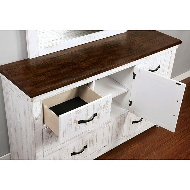Alyson Transitional Solid Wood Arched Bed