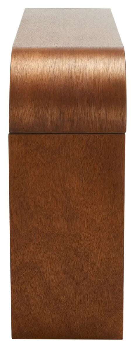 Liasonya Curved Console Table - Elegant and Modern Accent for Your Entryway or Living Room