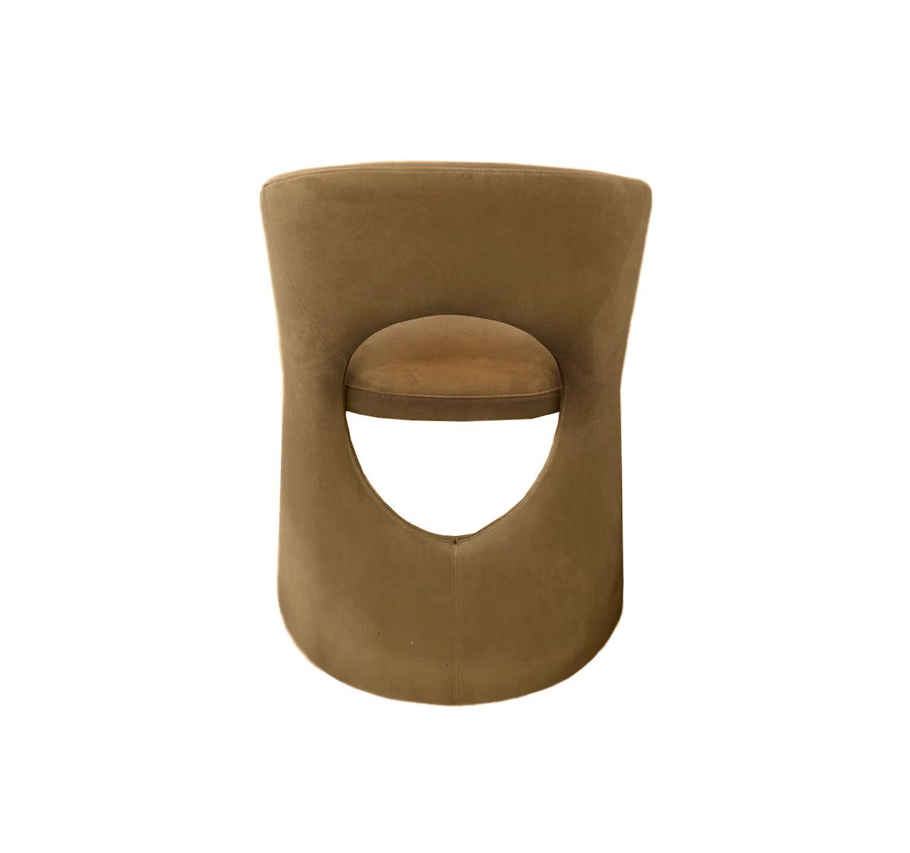 Modrest Brea - Modern Tan Fabric Dining Chair
