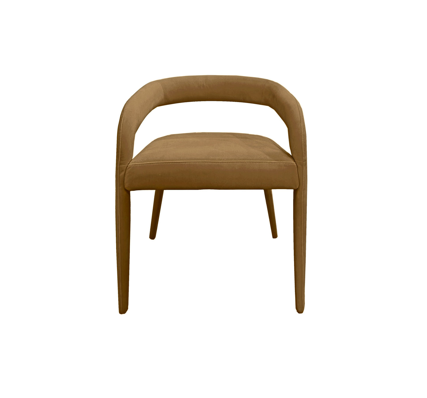 Modrest Mundra - Modern Tan Fabric Dining Chair
