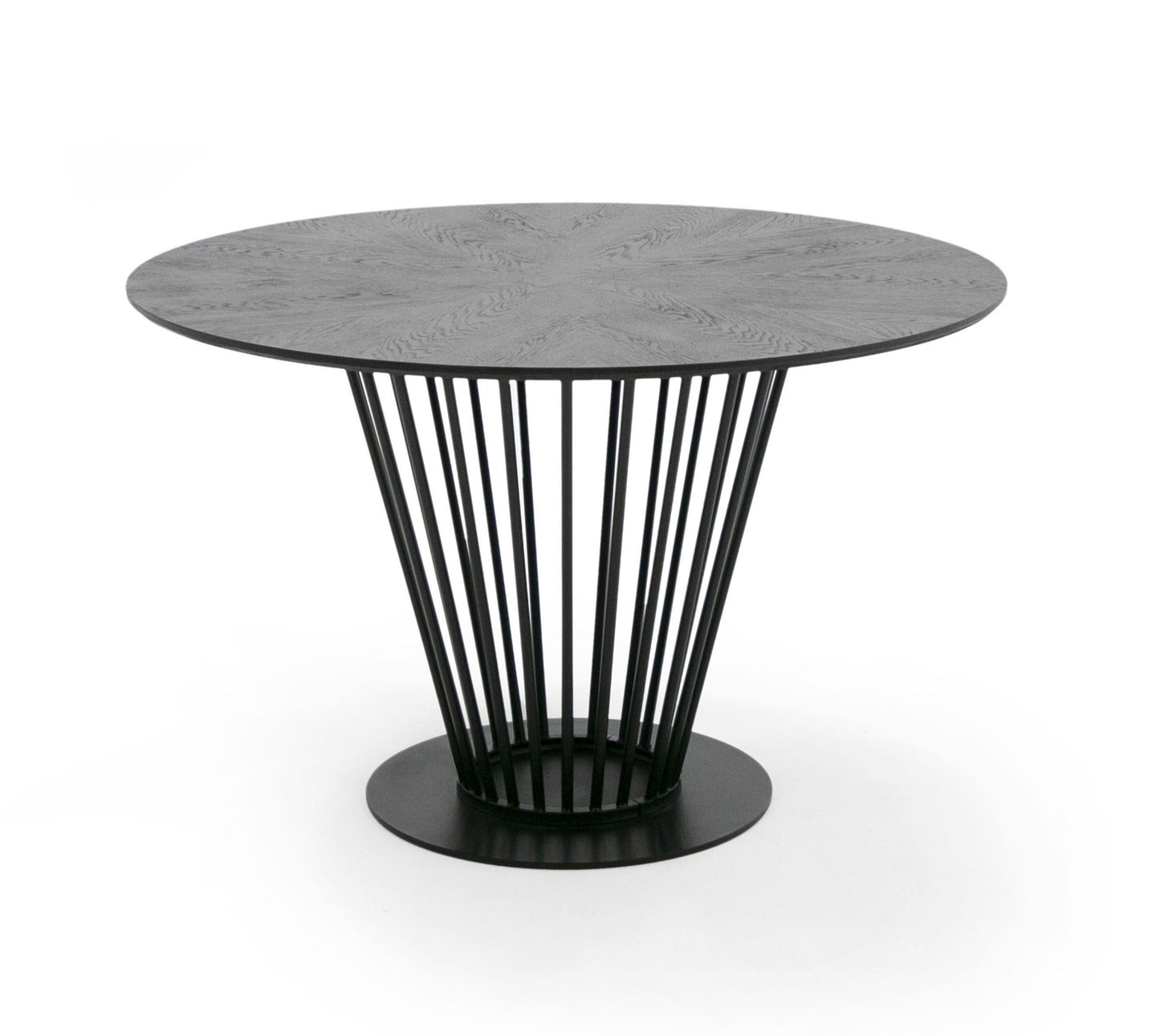 Conroy Black Round Dining Table