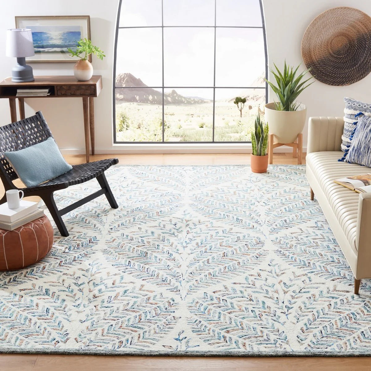 Capri Hand-Tufted Wool Pile Rug - Luxurious and Soft Floor Accent for Any Room