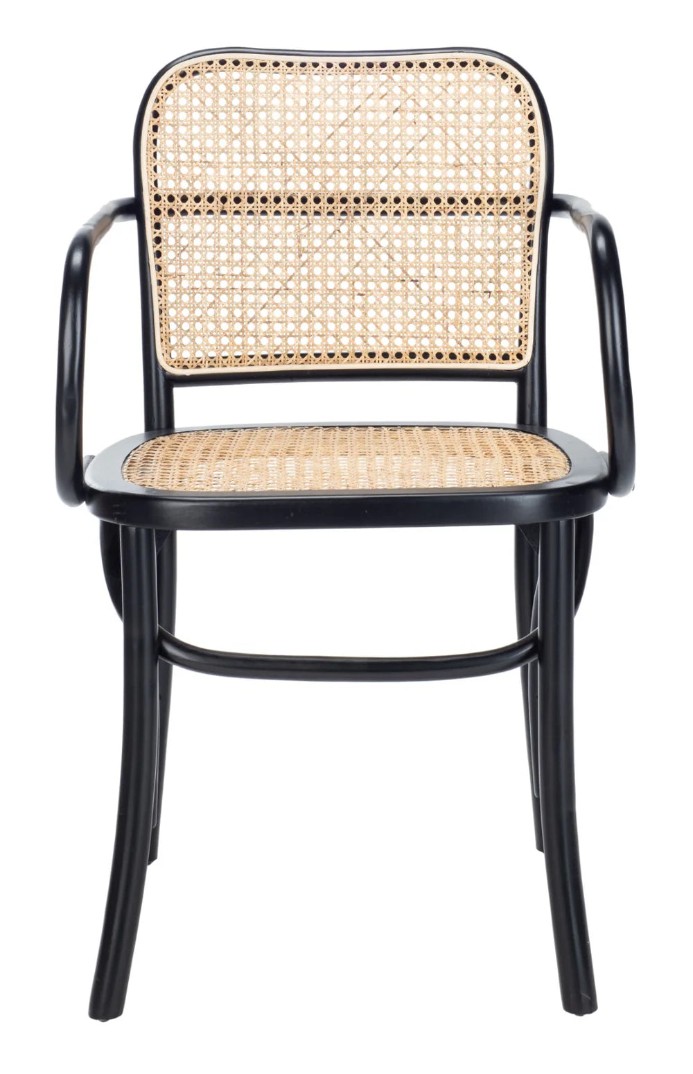 Keiko Cane Dining Chair – Natural Rattan Accent Seating for Modern and Coastal Dining Spaces
