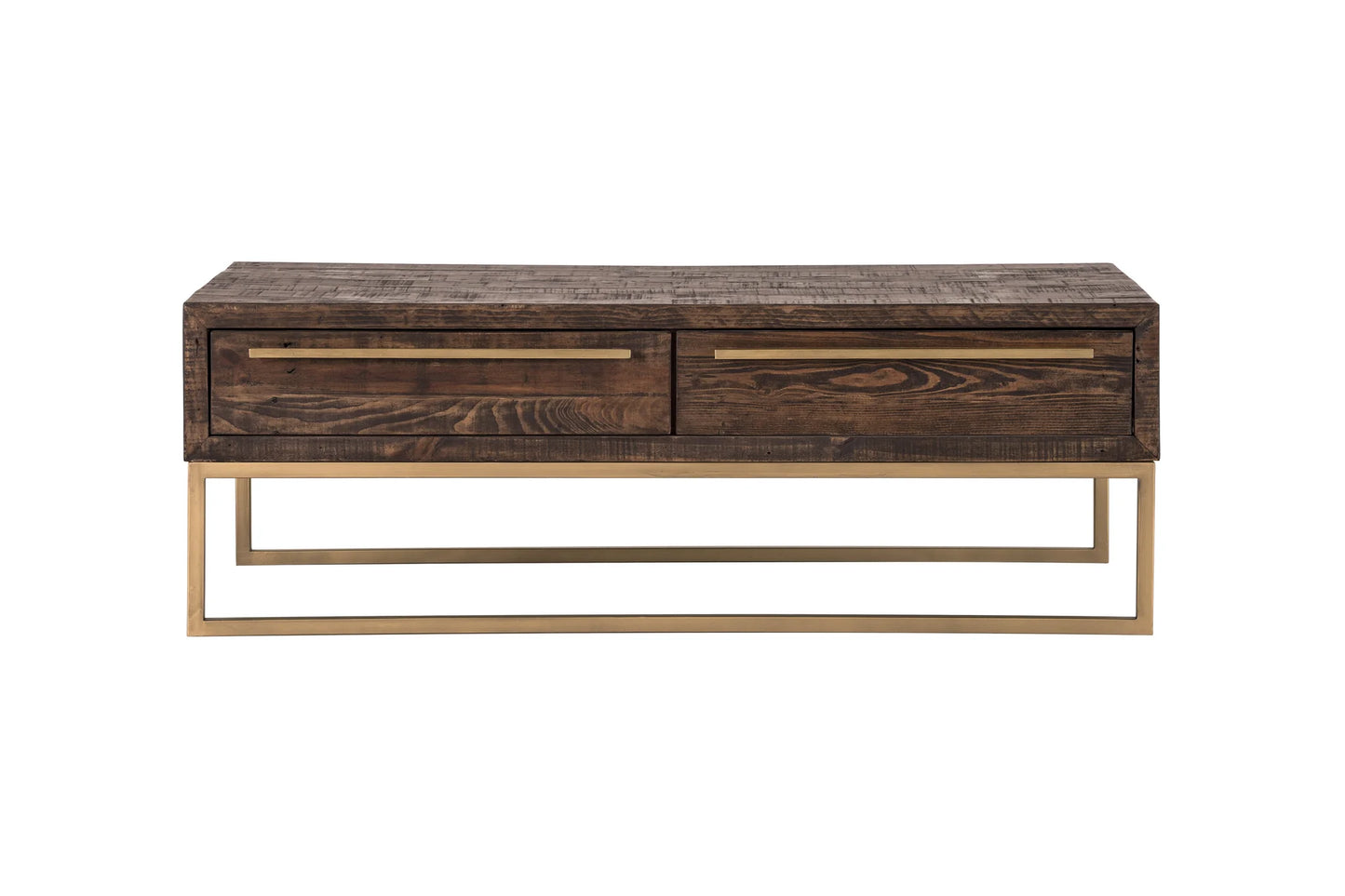 Monterey Rustic Coffee Table in Smokey Taupe – Timeless Charm with a Rustic Finish for Elegant Living Spaces