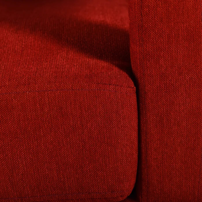 Dann Foley PAPRIKA Red Lounge Chair – Stylish Modern Accent Seating