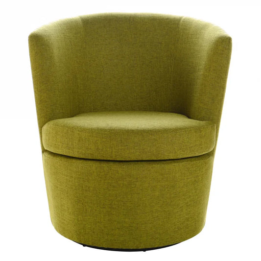 Modern Lemongrass Swivel Chair by Dann Foley β Stylish Living Room Seating