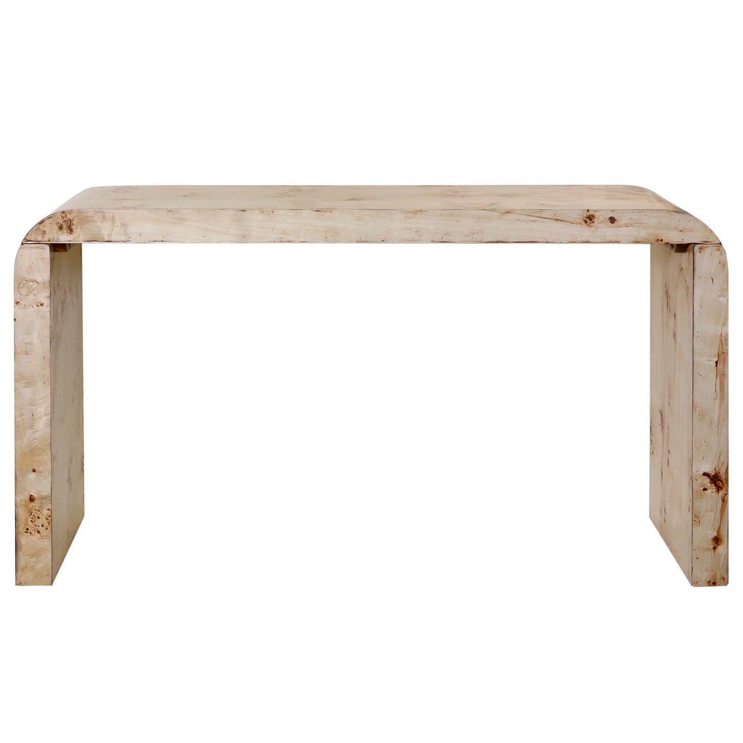 Dann Foley Lifestyle Waterfall Console Table Stylish and Modern Entryway Solution