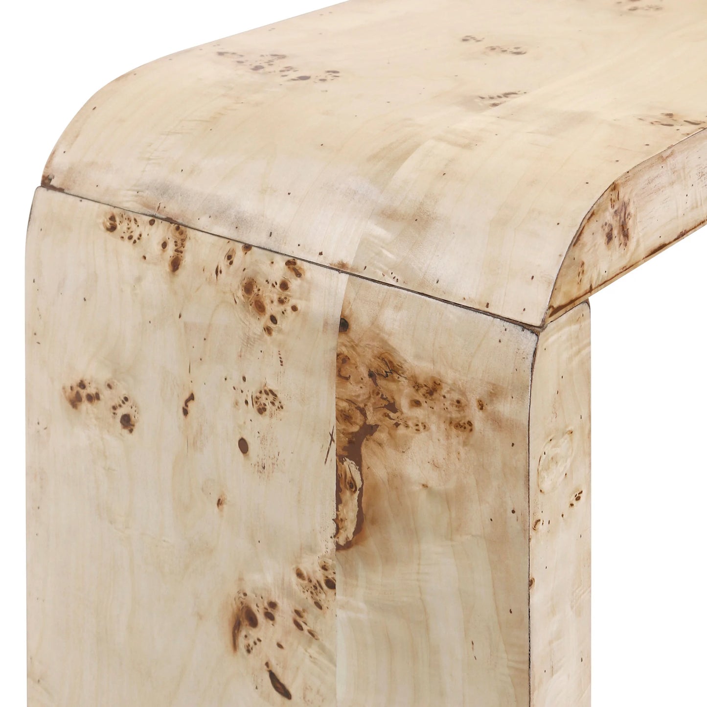 Dann Foley Lifestyle Waterfall Console Table Stylish and Modern Entryway Solution