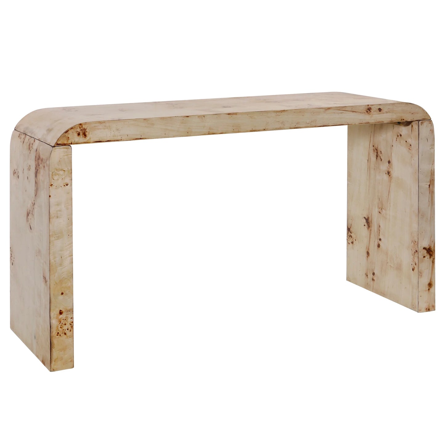 Dann Foley Lifestyle Waterfall Console Table Stylish and Modern Entryway Solution