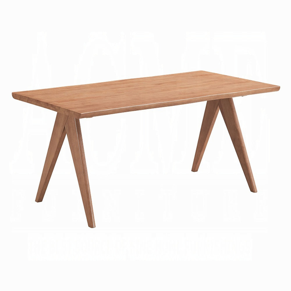 Velentina Natural Finish Dining Table