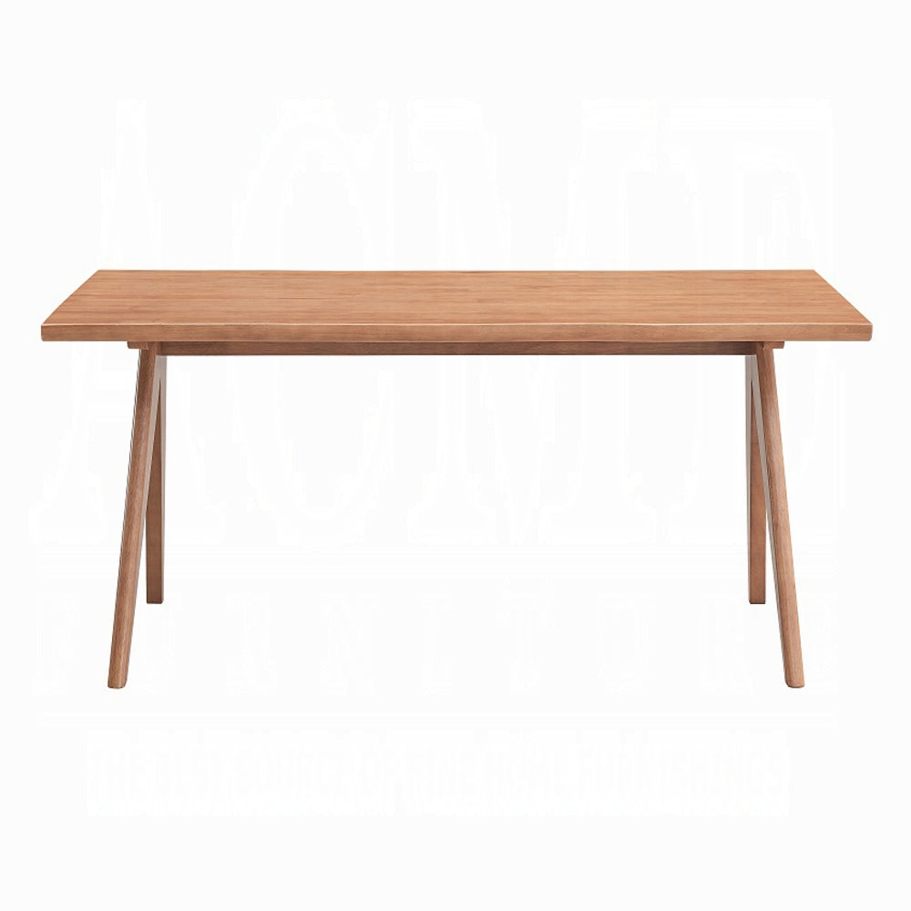 Velentina Natural Finish Dining Table