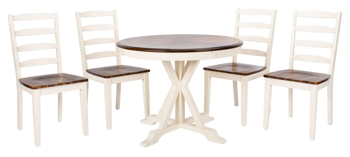 Shay 5-Piece Dining Set - Modern and Compact Dining Solution for Stylish Living Spaces