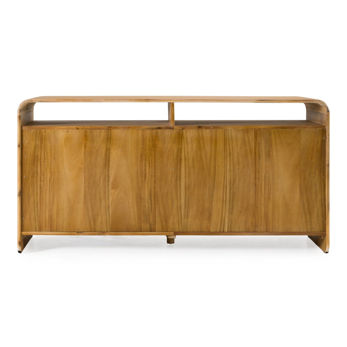 Modrest Dresden Modern Dresser – Natural Acacia Wood 6-Drawer Storage - Contemporary Bedroom Furniture