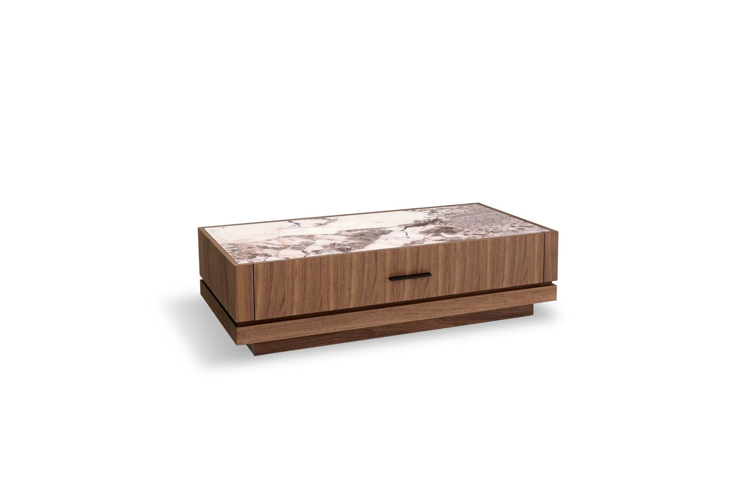 Nova Domus Bailey- Modern Walnut Rectangular Coffee Table