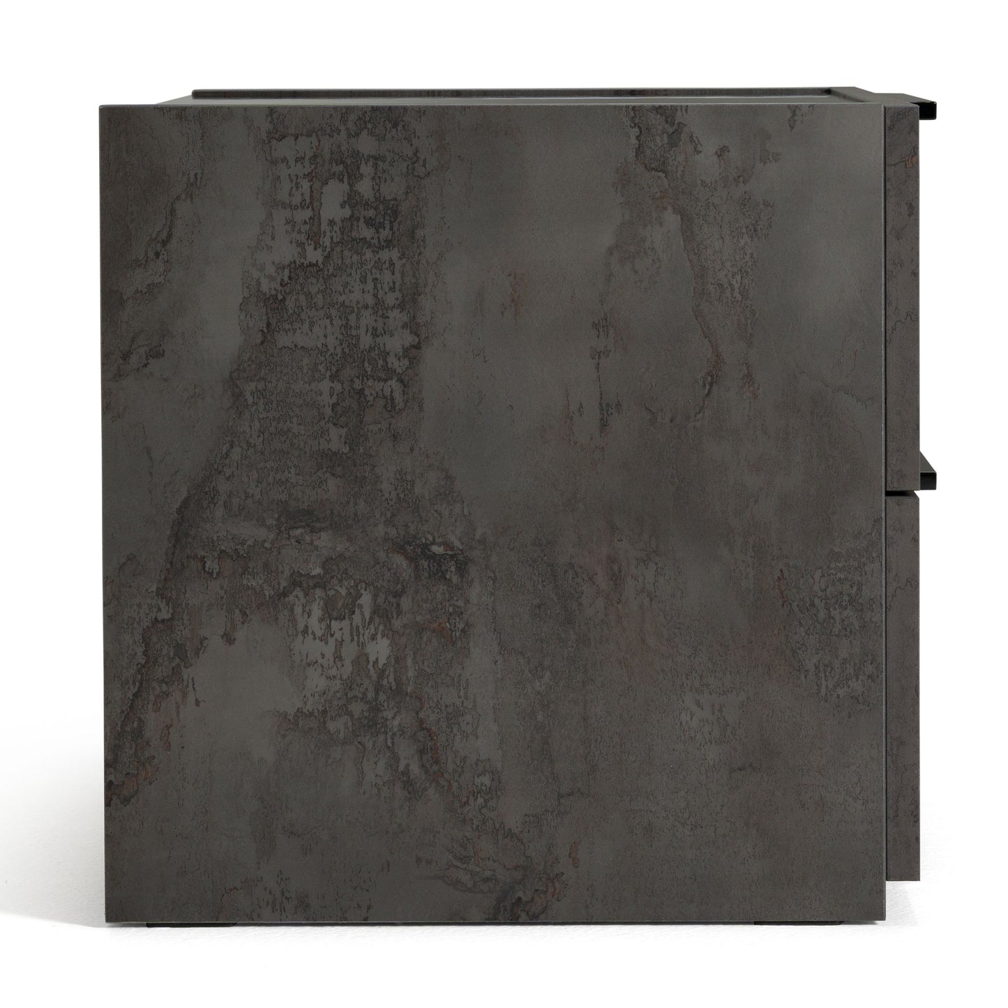 Nova Domus Ferrara - Modern Volcano Oxide Grey Nightstand